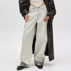 BDG Logan Turn Up Baggy Jean